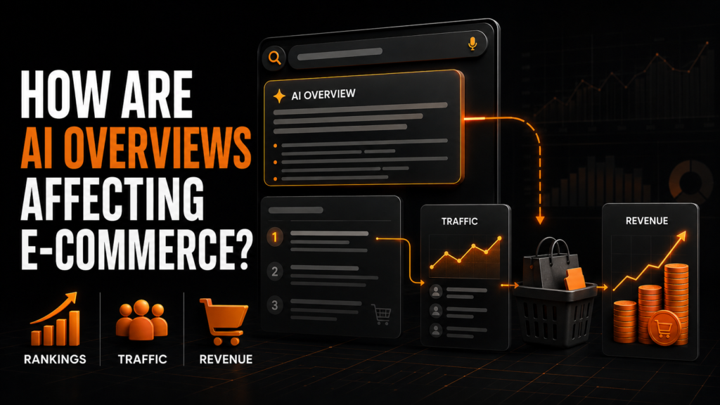 How Are Google AI Overviews Affecting E-commerce Traffic, Rankings and Revenue
