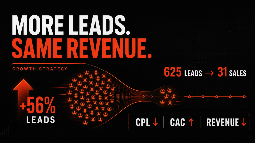 Why Are We Generating More Leads Without a Matching Increase in Sales or Revenue