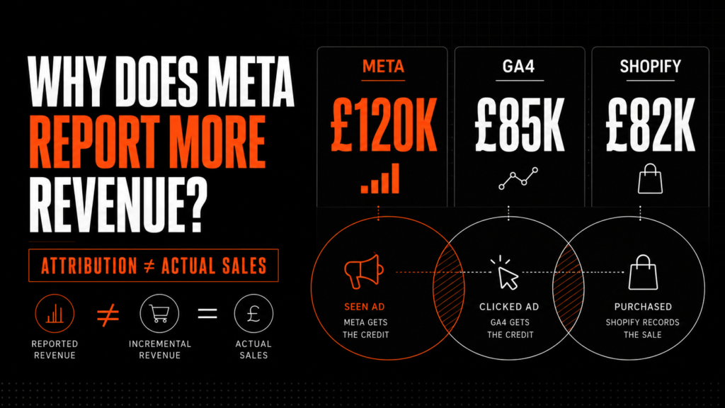 Why Does Meta Report More Revenue Than GA4 or Shopify